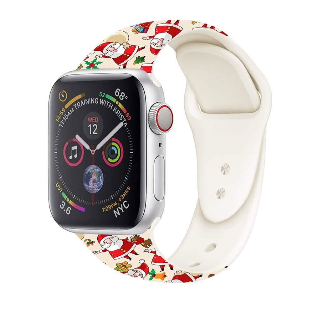 Christmas Silicone Apple Watch Bands