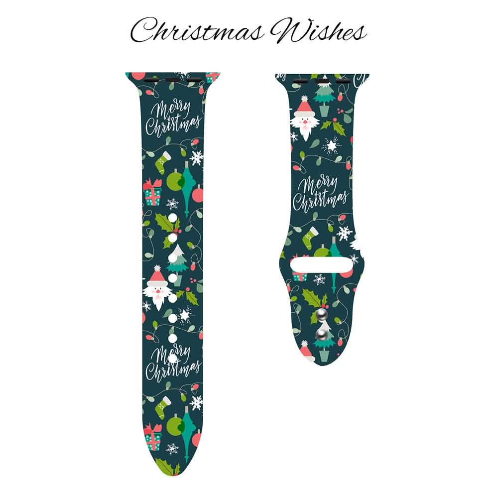 Christmas Silicone Apple Watch Bands