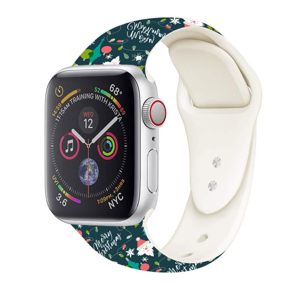 Christmas Silicone Apple Watch Bands