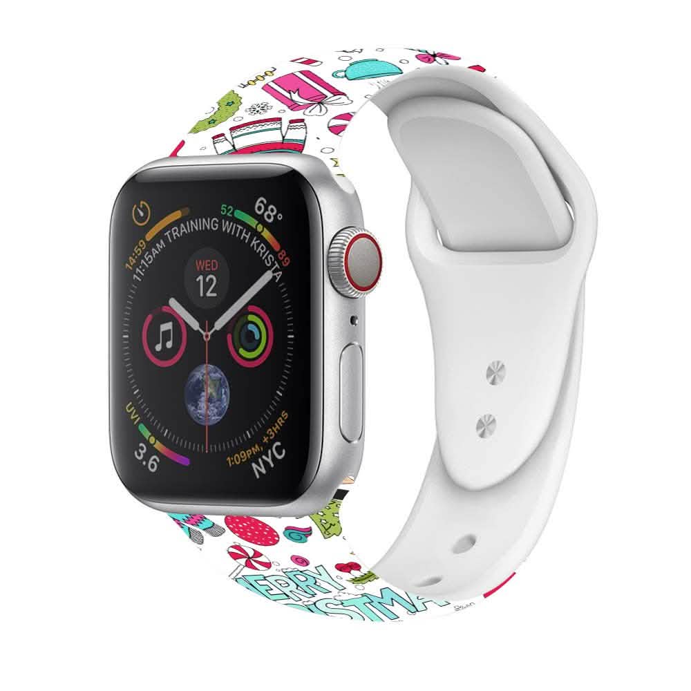 Christmas Silicone Apple Watch Bands