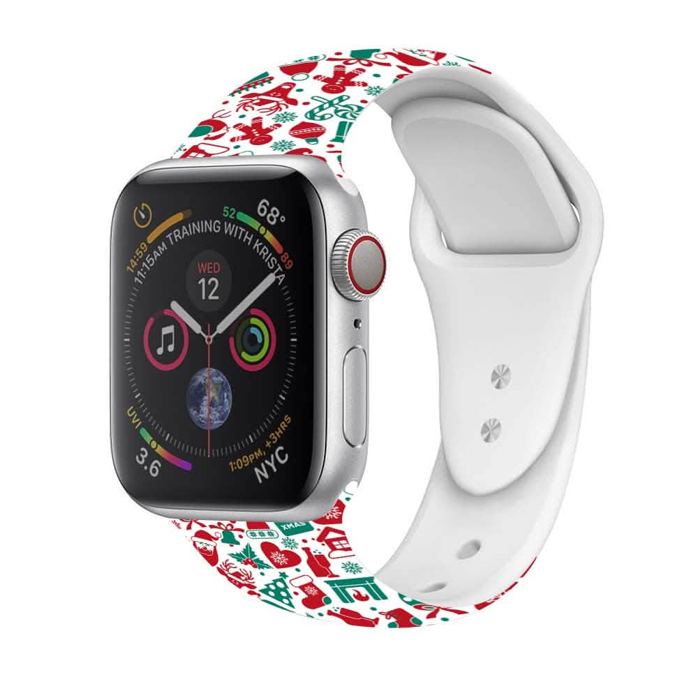 Christmas Silicone Apple Watch Bands