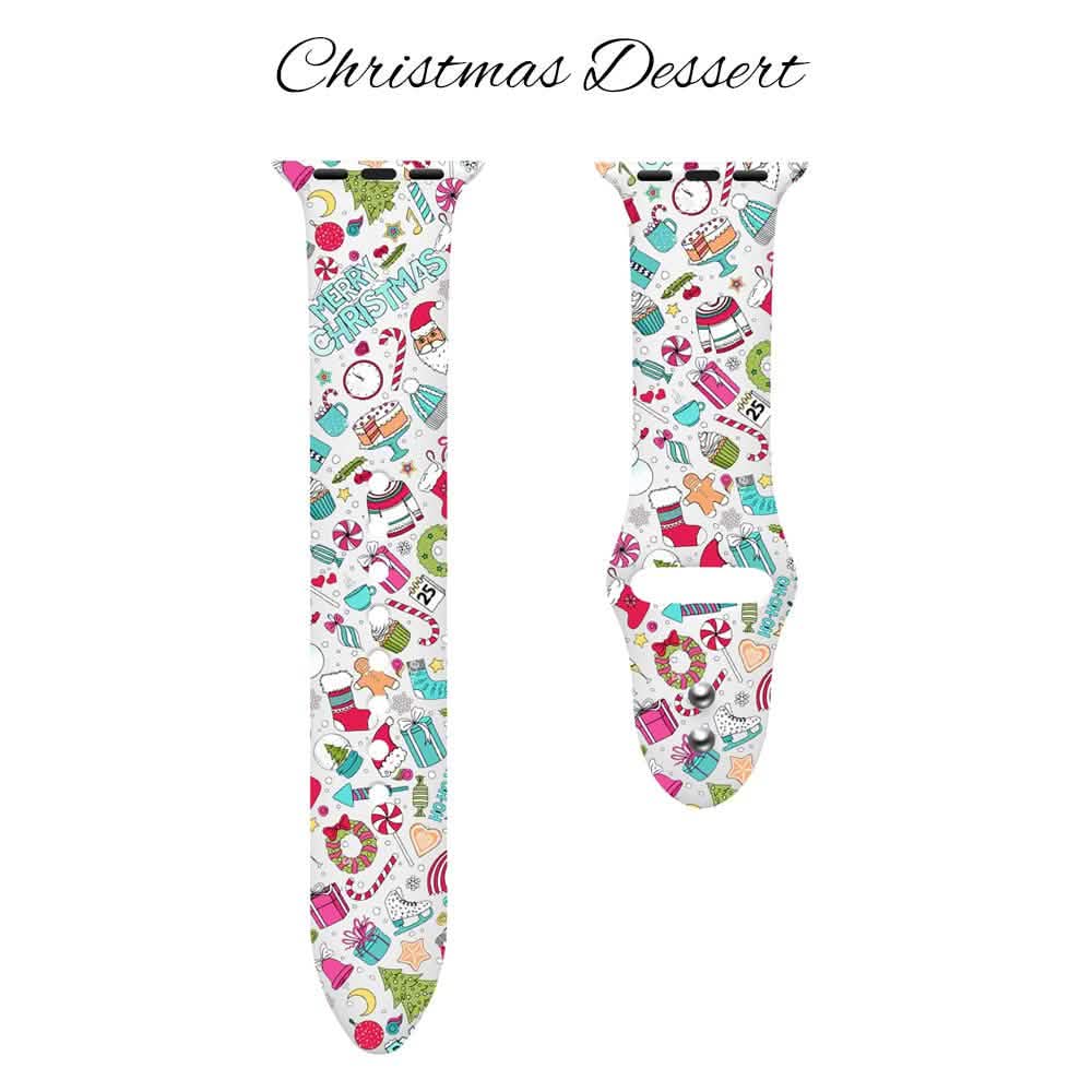 Christmas Silicone Apple Watch Bands