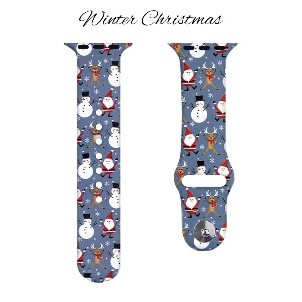 Christmas Silicone Apple Watch Bands