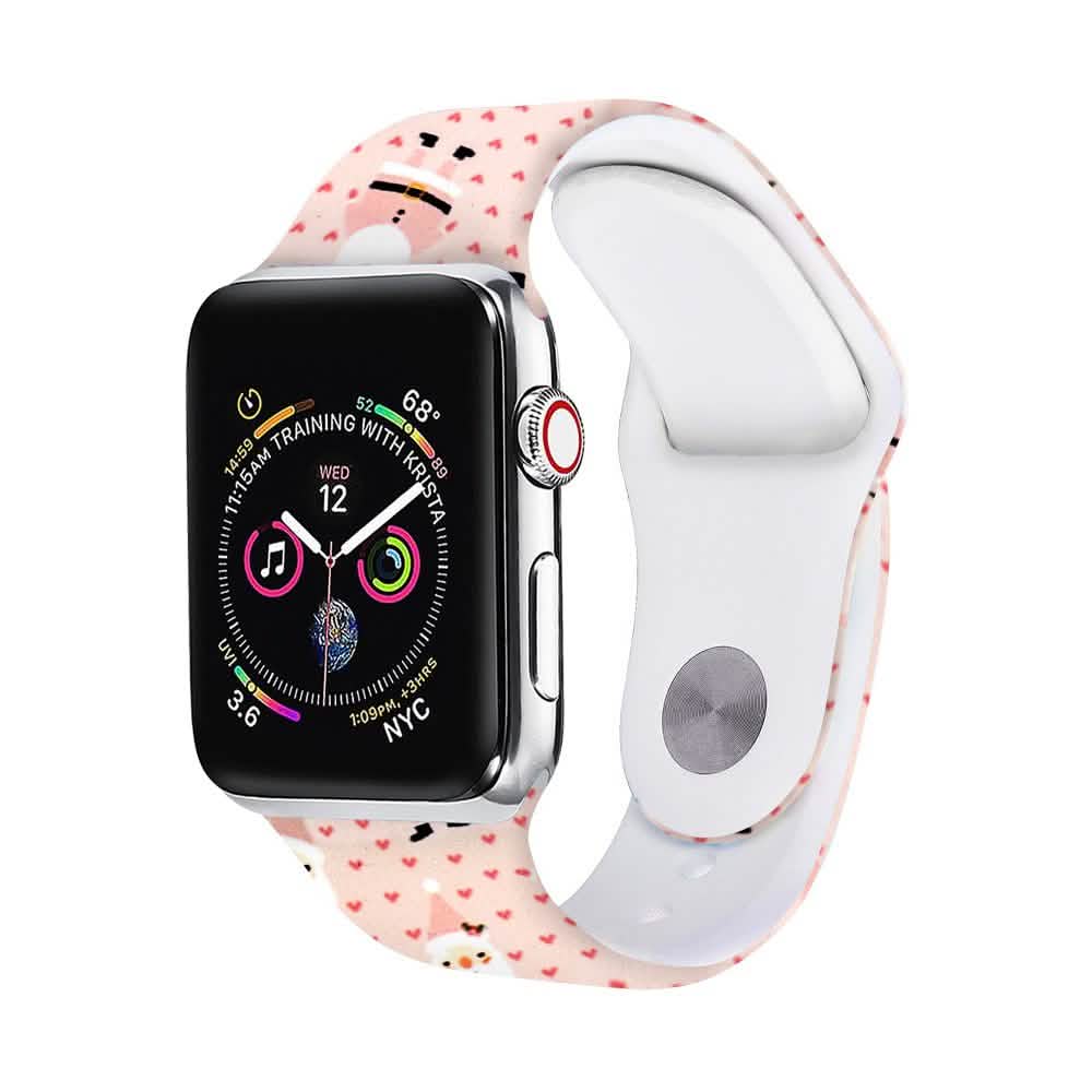 Christmas Silicone Apple Watch Bands