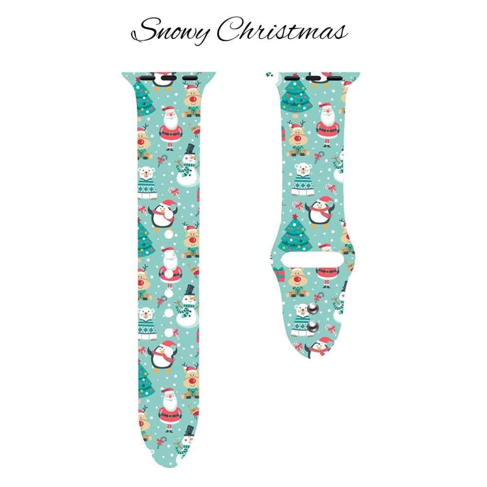 Christmas Silicone Apple Watch Bands
