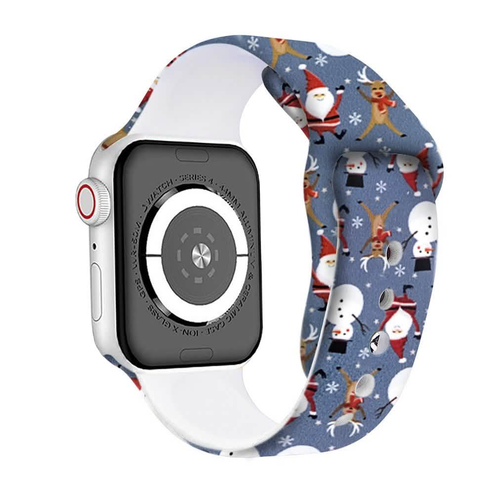 Christmas Silicone Apple Watch Bands