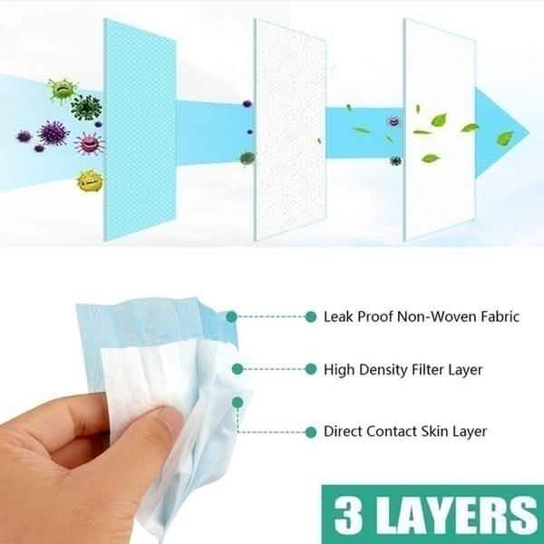 Christmas Special Mask Disposable Dustproof and Breathable Three-layer Protective Cover