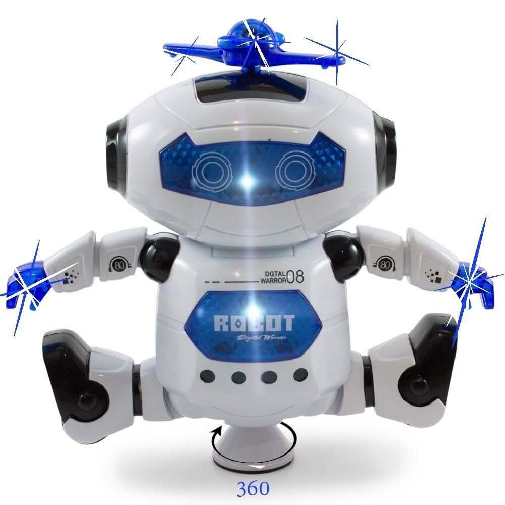 CifToys Boys Electronic Walking Dancing Robot Toy