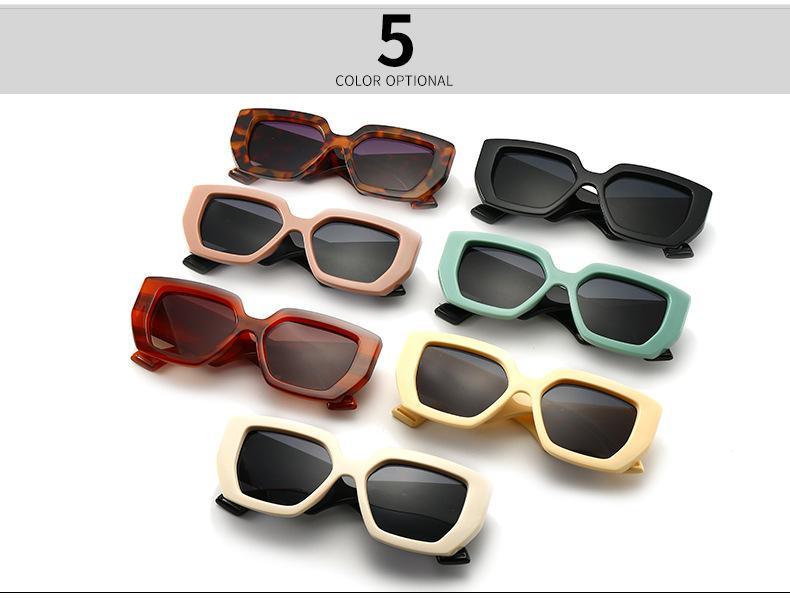 Classic Frames Style New Vintage Fashion Square Sunglasses For Men & Women Famous Luxury Design Big Frame Gradient SunGlasses For Female