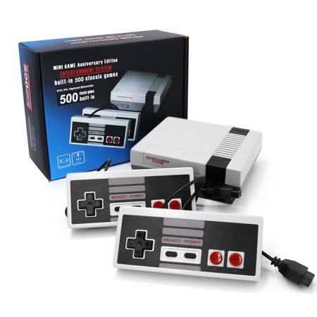Classic Games Console with 500+ Games Built in and 2 Controllers