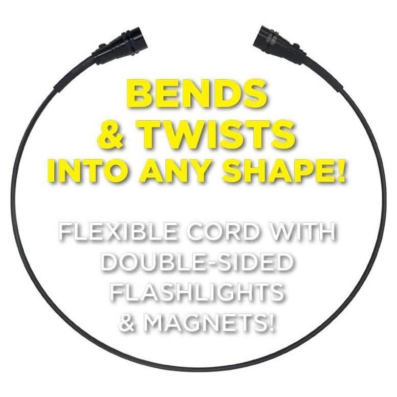 Clever Scope Flexible Super-Bright LED Lights with Magnets