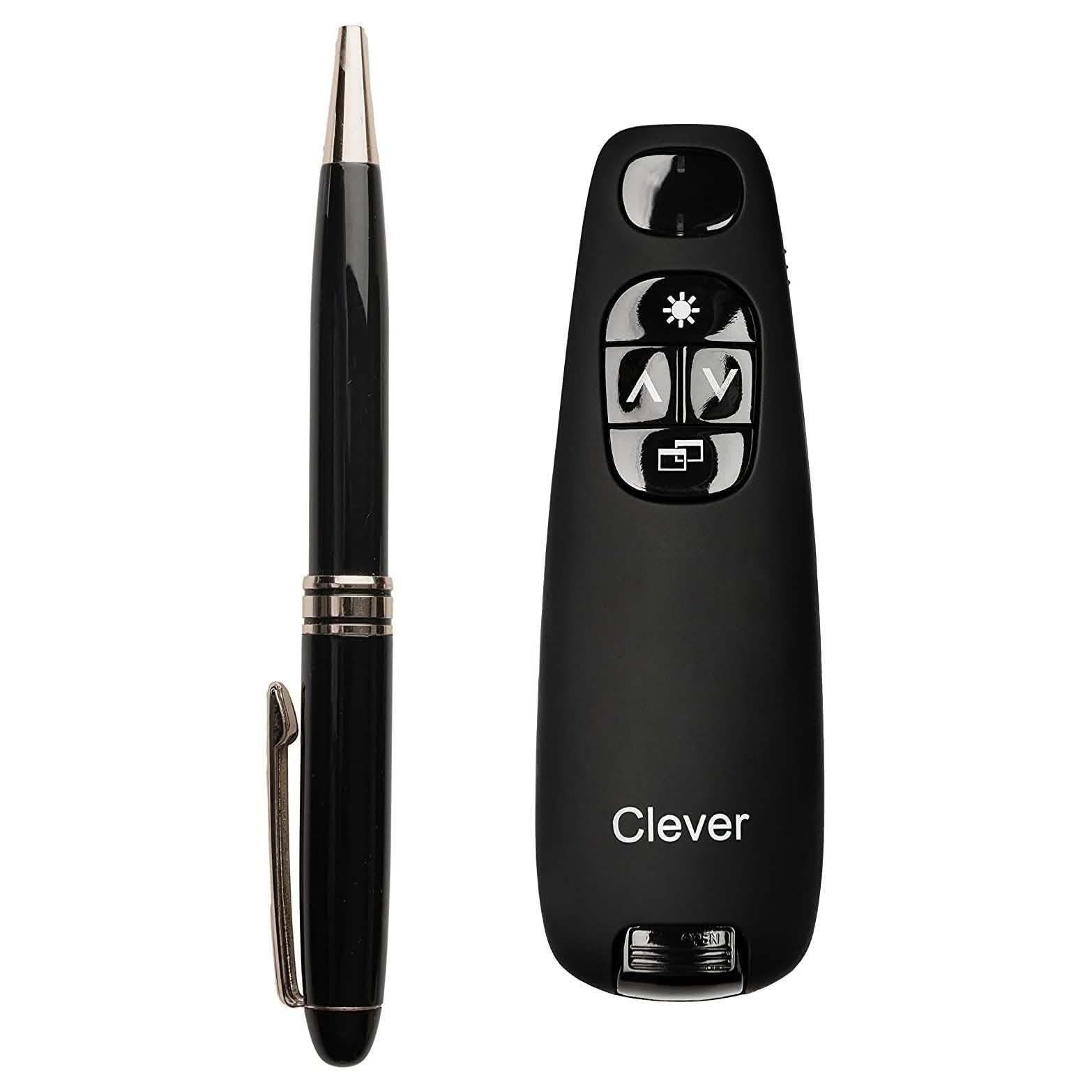 Clever Wireless Presenter Remote Control C748 with Red Laser Pointer