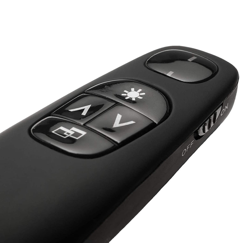 Clever Wireless Presenter Remote Control C748 with Red Laser Pointer