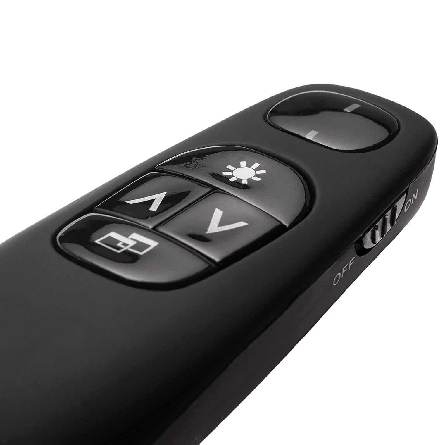 Clever Wireless Presenter Remote Control C748 with Red Laser Pointer