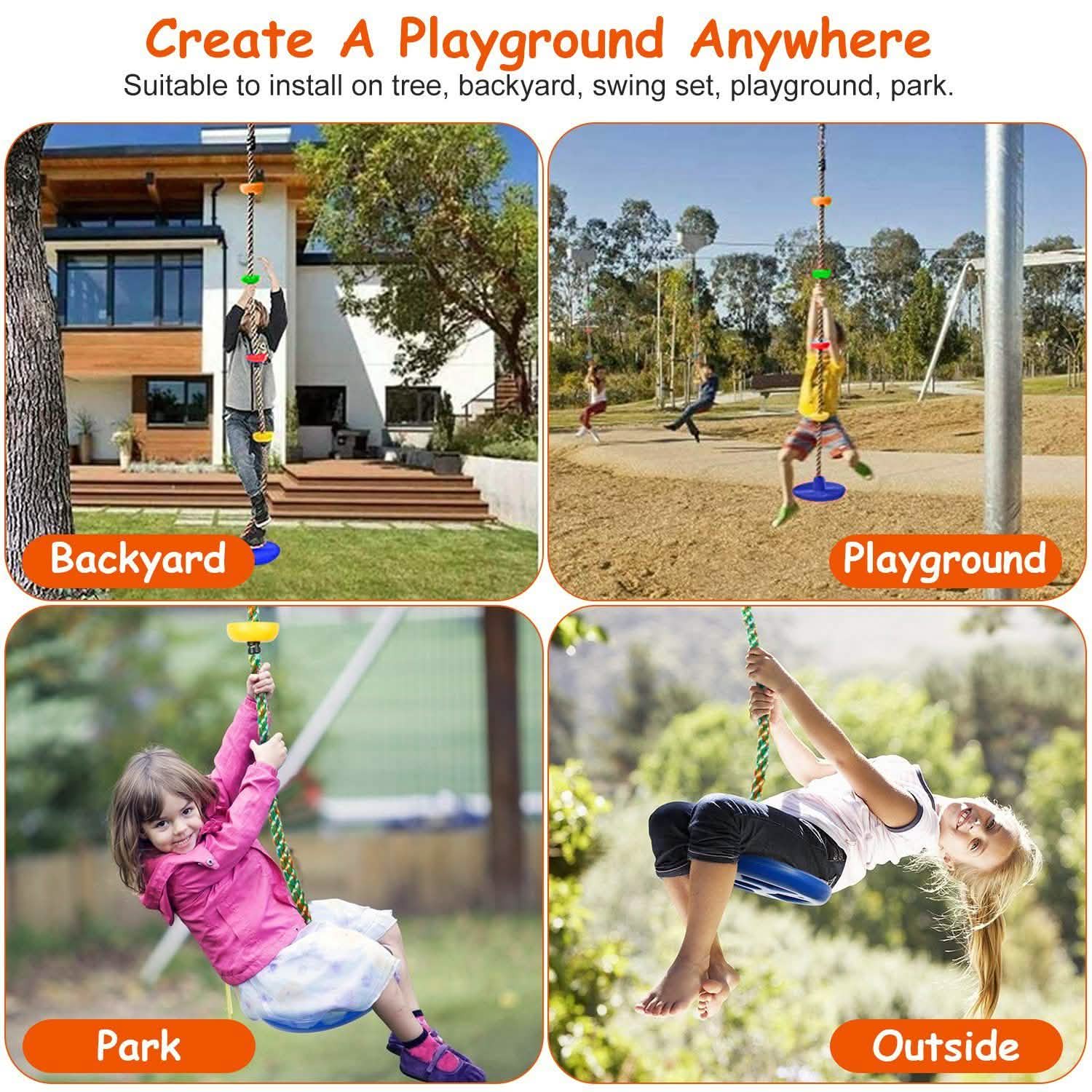 Climbing Rope Tree Swing Toy