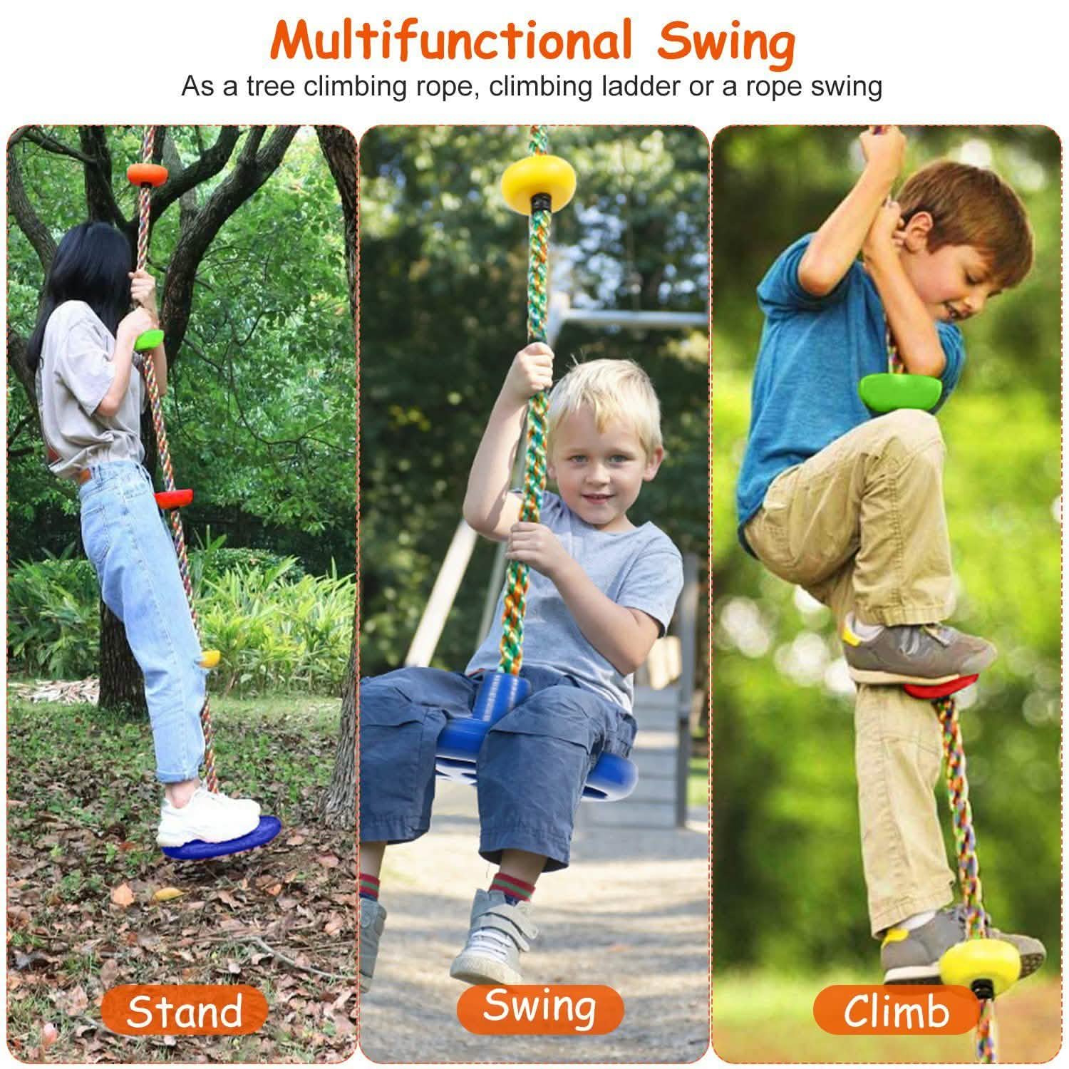Climbing Rope Tree Swing Toy