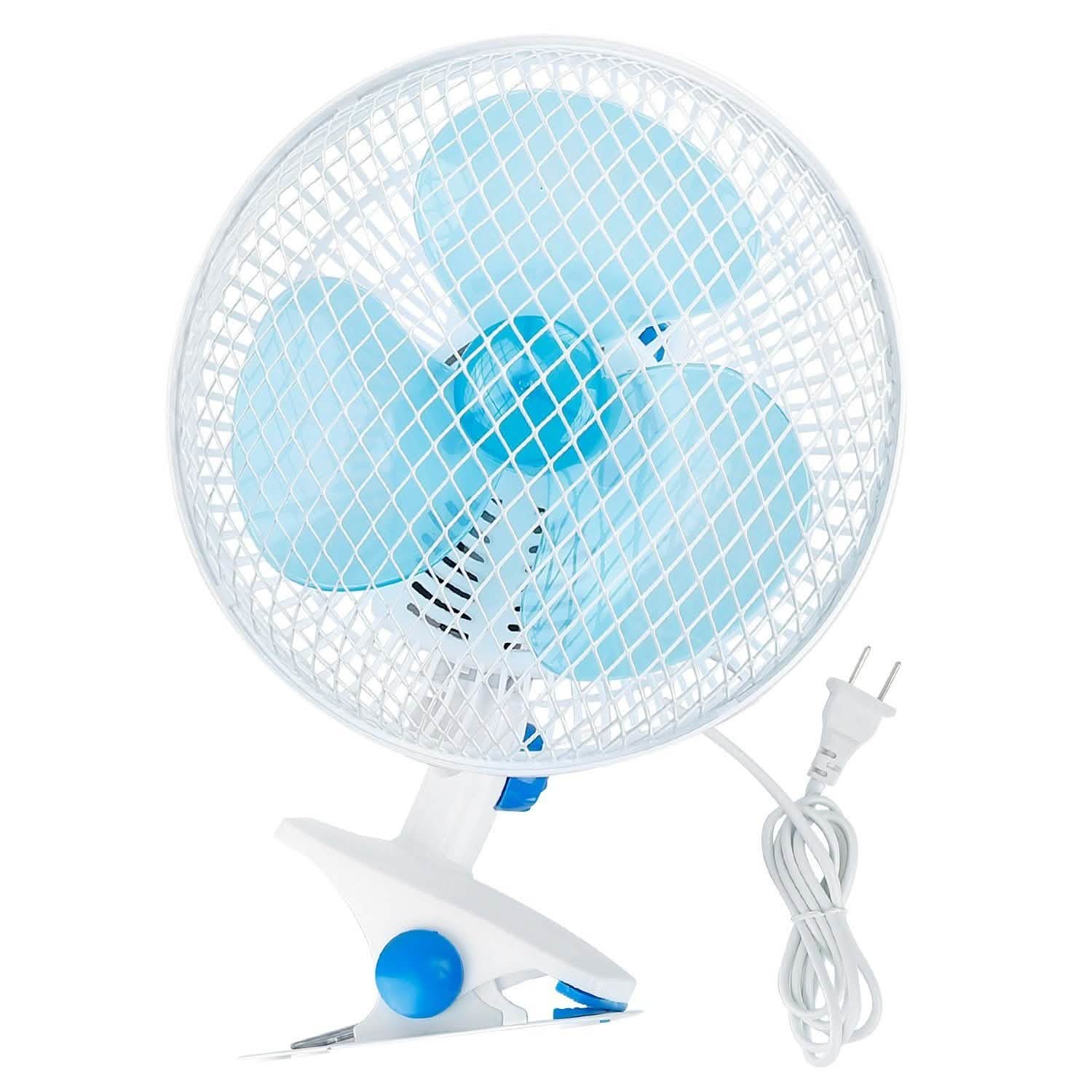 Clip-On 2 Speeds Quiet Clamp Fan