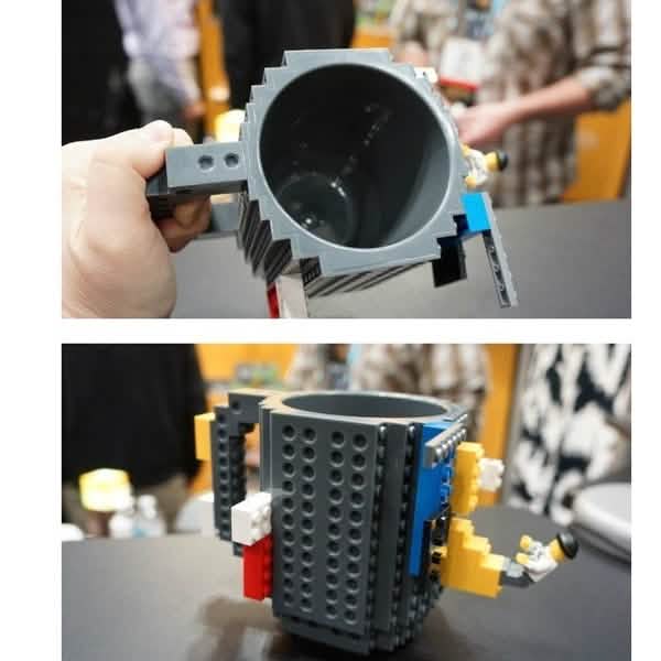 Coffee Cup Building Blocks Mugs