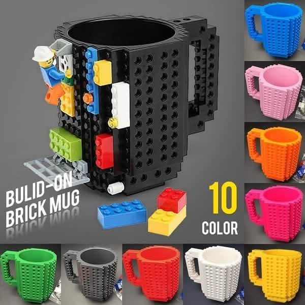 Coffee Cup Building Blocks Mugs