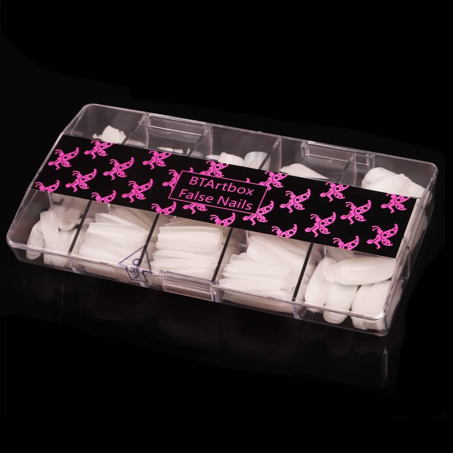 Coffin Long Fake Nails