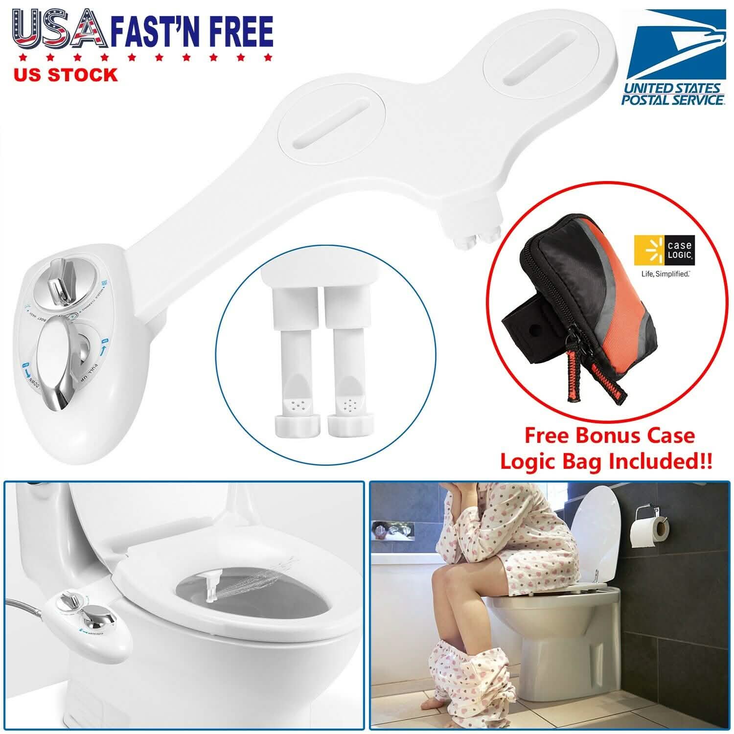 Cold Water Spray Bidet Self-Cleaning