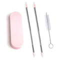 Collapsable Telescopic Reusable Drinkable Straw
