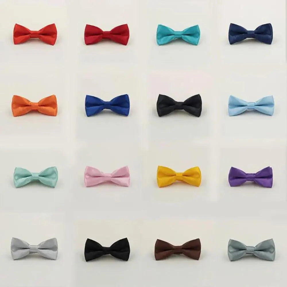 Colorful Children Bowtie Baby Boys Toddler Fashion Bow Tie Elegant Butterfly Party Adjustable Cute Beautiful Bowtie For Birthdays