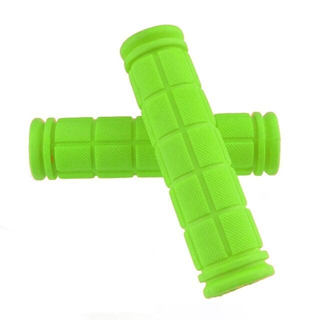 Colorful Cycling Handlebar Cover Bicycle Scooter Handle Bar Rubber Soft Durable Non-Slip End Grip Mountain Road Bicycle Handlebar Grips Specialized Replacement Bike Grips For Beach Scooter Mountain Bicycle