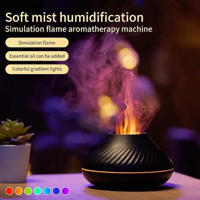 Colorful Flame Aromatherapy Machine