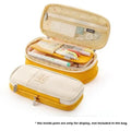 Colorful Pencil Organizer Pouch Pen Holder School Supplies Portable Travel Simple Storage Box Easy Grip Handle
