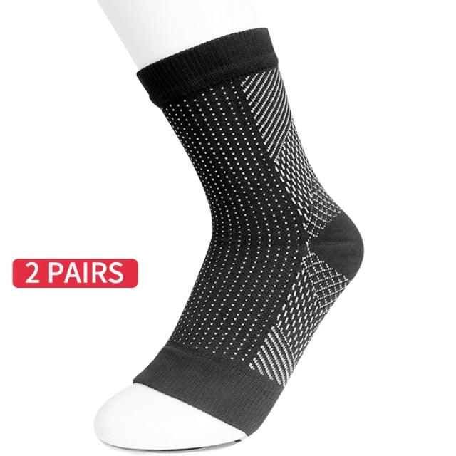 Comfort Foot Anti Fatigue Women Compression Socks Sleeve Elastic Men's Socks Women Relieve Swell Ankle Socks Ankle Compression Socks for Plantar Fasciitis Compression Socks For Men And Women