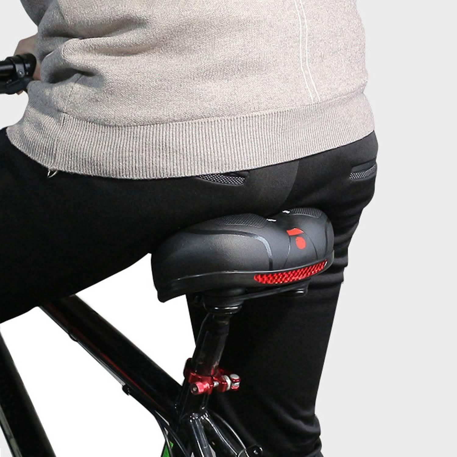 Comfortable Bike Seat Water Resistant MTB Bicycle Padded Saddle