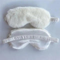 Comfortable Soft Plush Sleep Eye Mask Sleeping Masks Night Eyeshade Women Traveling Eye Patch Cute Design Cozy Fluffy Eye Mask