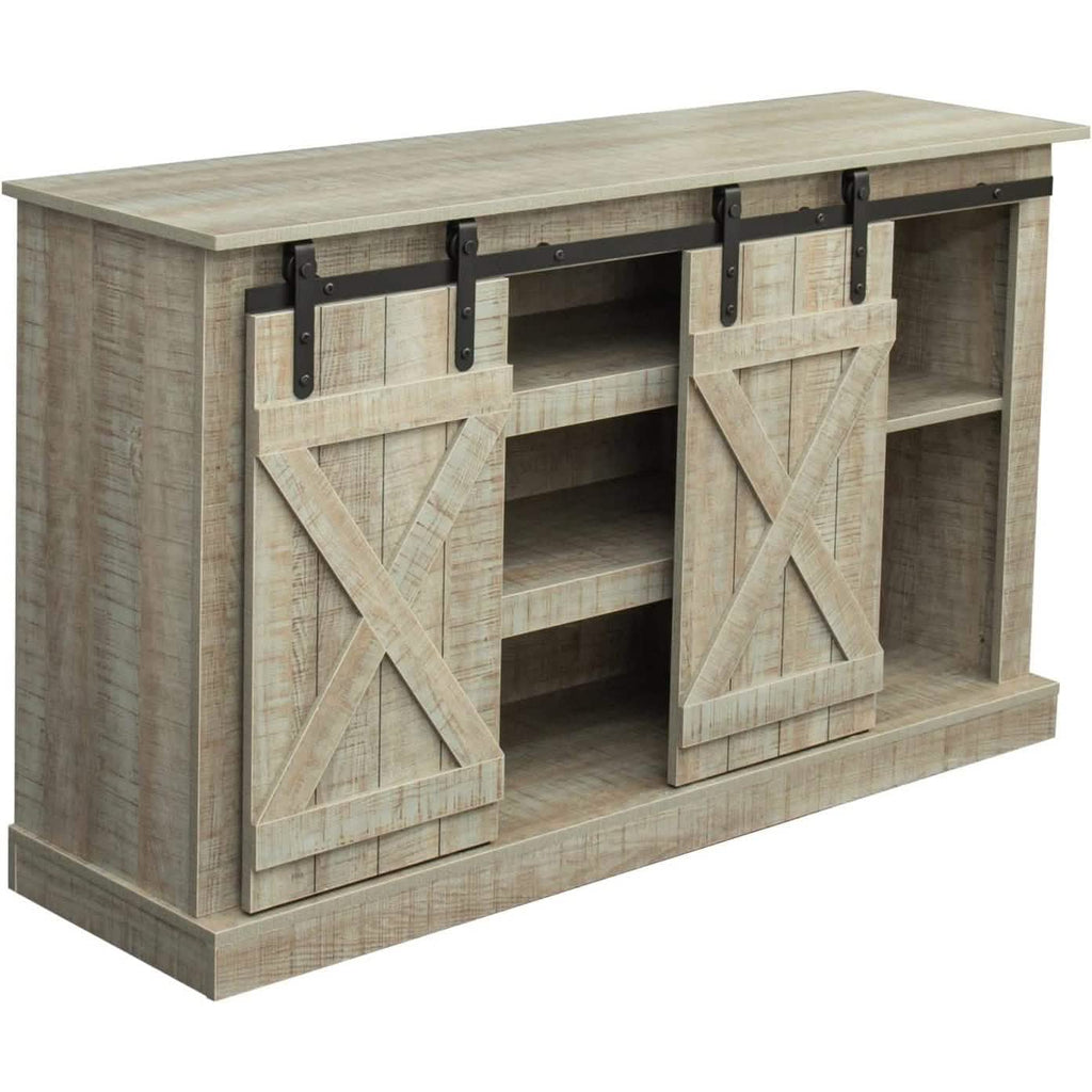 Console Table TV Cabinet with Locker