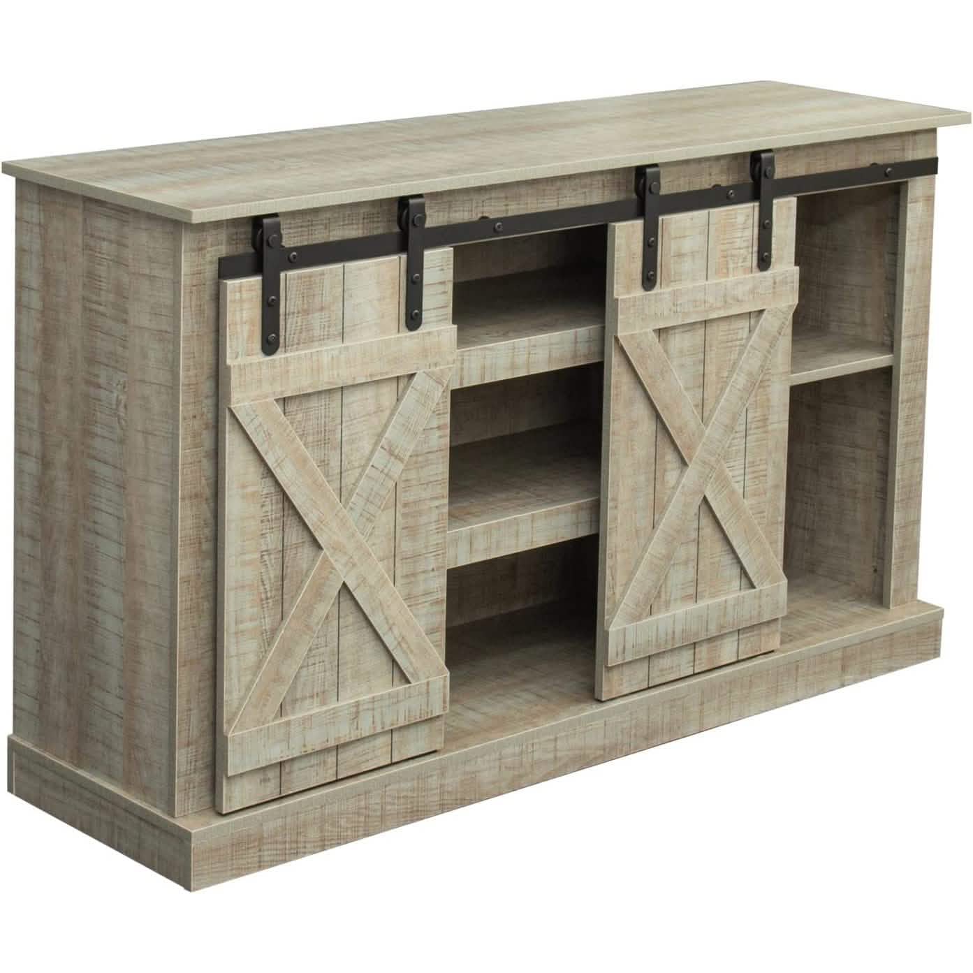 Console Table TV Cabinet with Locker
