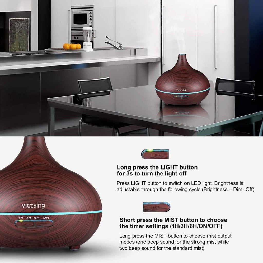 Cool Mist Humidifier Ultrasonic Aromatherapy Diffuser