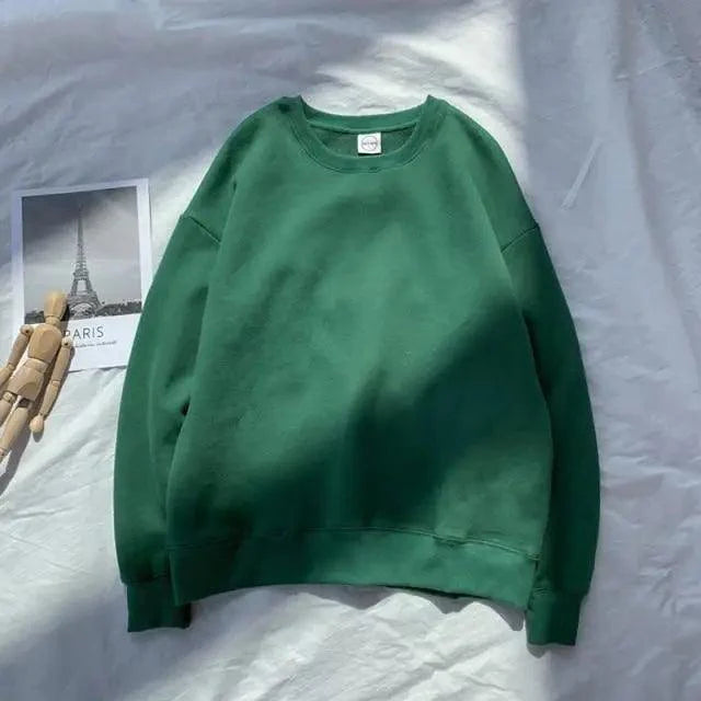 Cool Sweatshirts Men Streetwear Solid Pullover Sweatshirt For Men Sweatshirts for Women Casual Long Sleeve Round Neck Sweatshirts