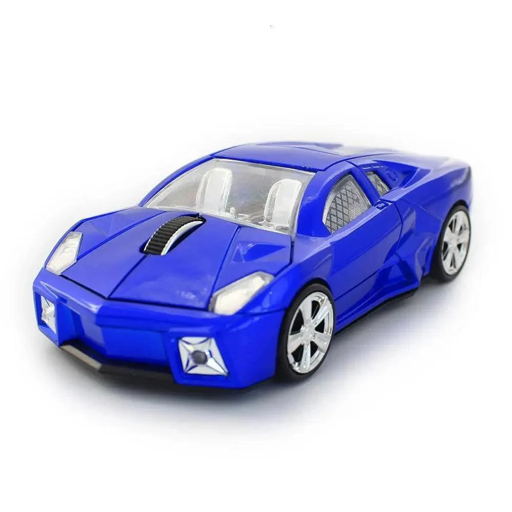 Cool Wireless Gaming Mice 2.4Ghz USB Receiver Wireless Sports Car Mouse Fashion 1600DPI Ergonomic 3D Mini Mice For PC Laptop