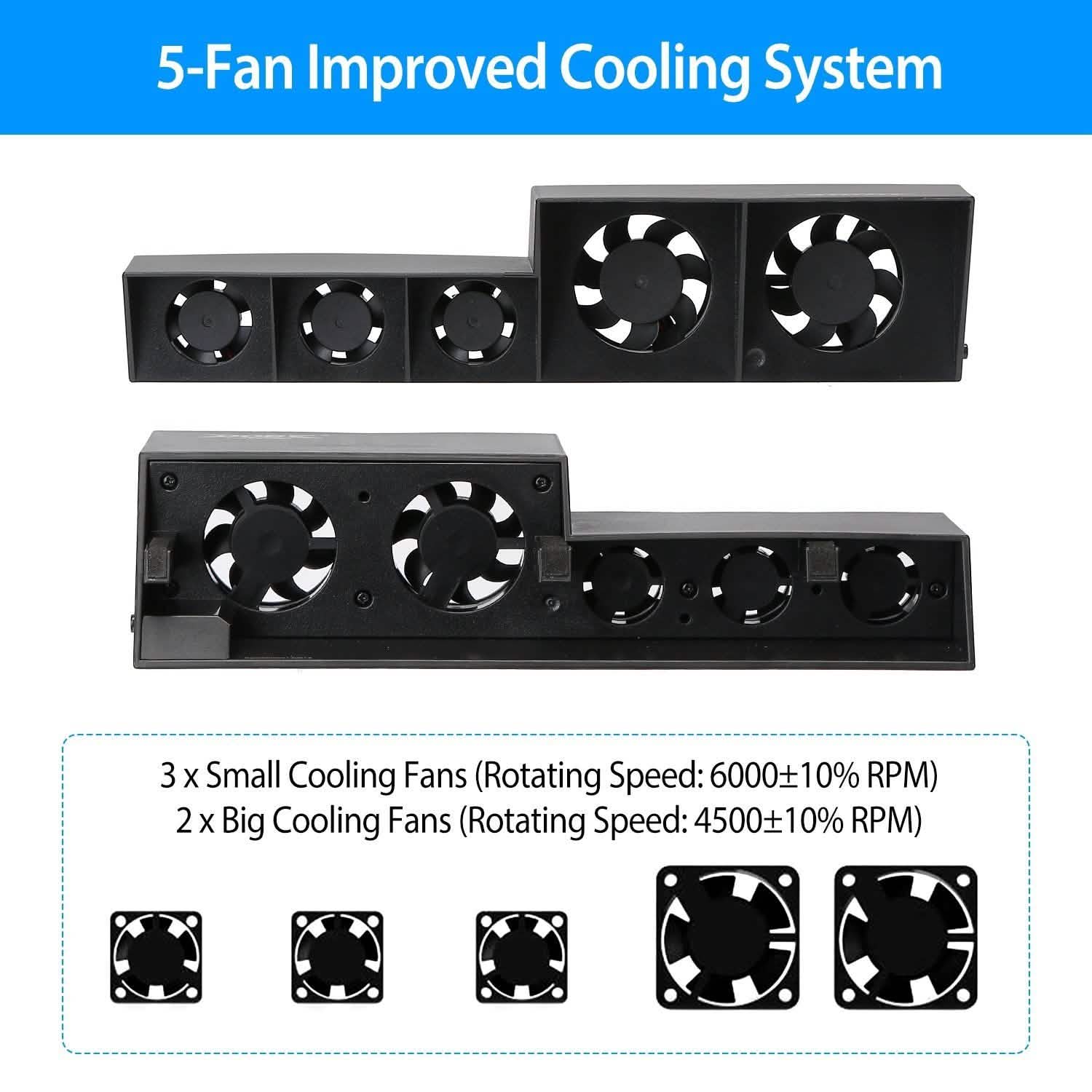Cooling Fan Fit For PS4 Gaming Console