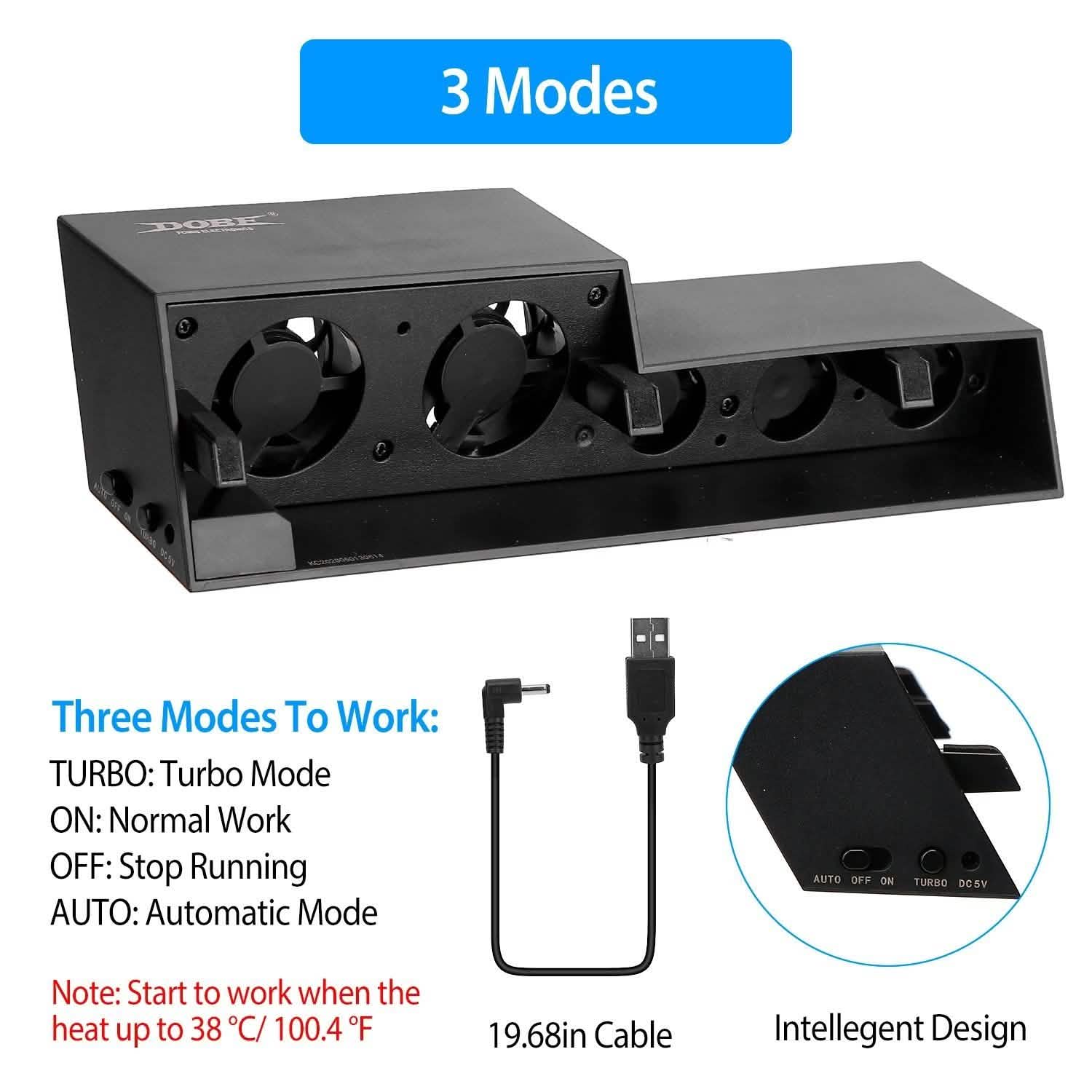 Cooling Fan Fit For PS4 Gaming Console