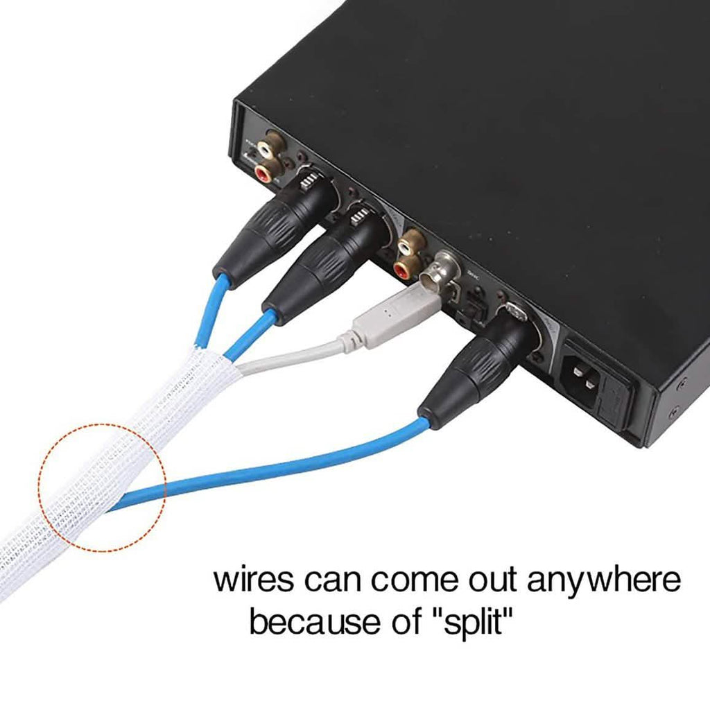 Cord Protector Wire Loom Tubing Cable Sleeve
