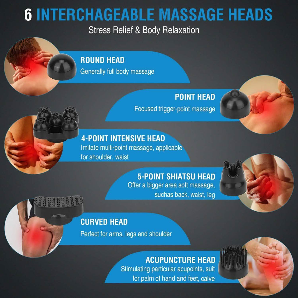 Cordless Handheld Back Massager