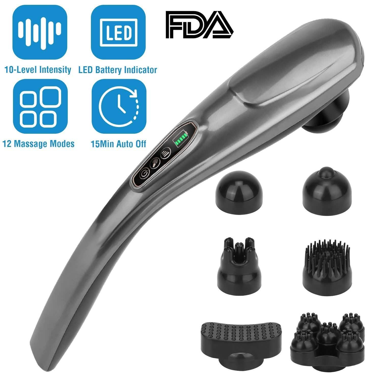 Cordless Handheld Back Massager