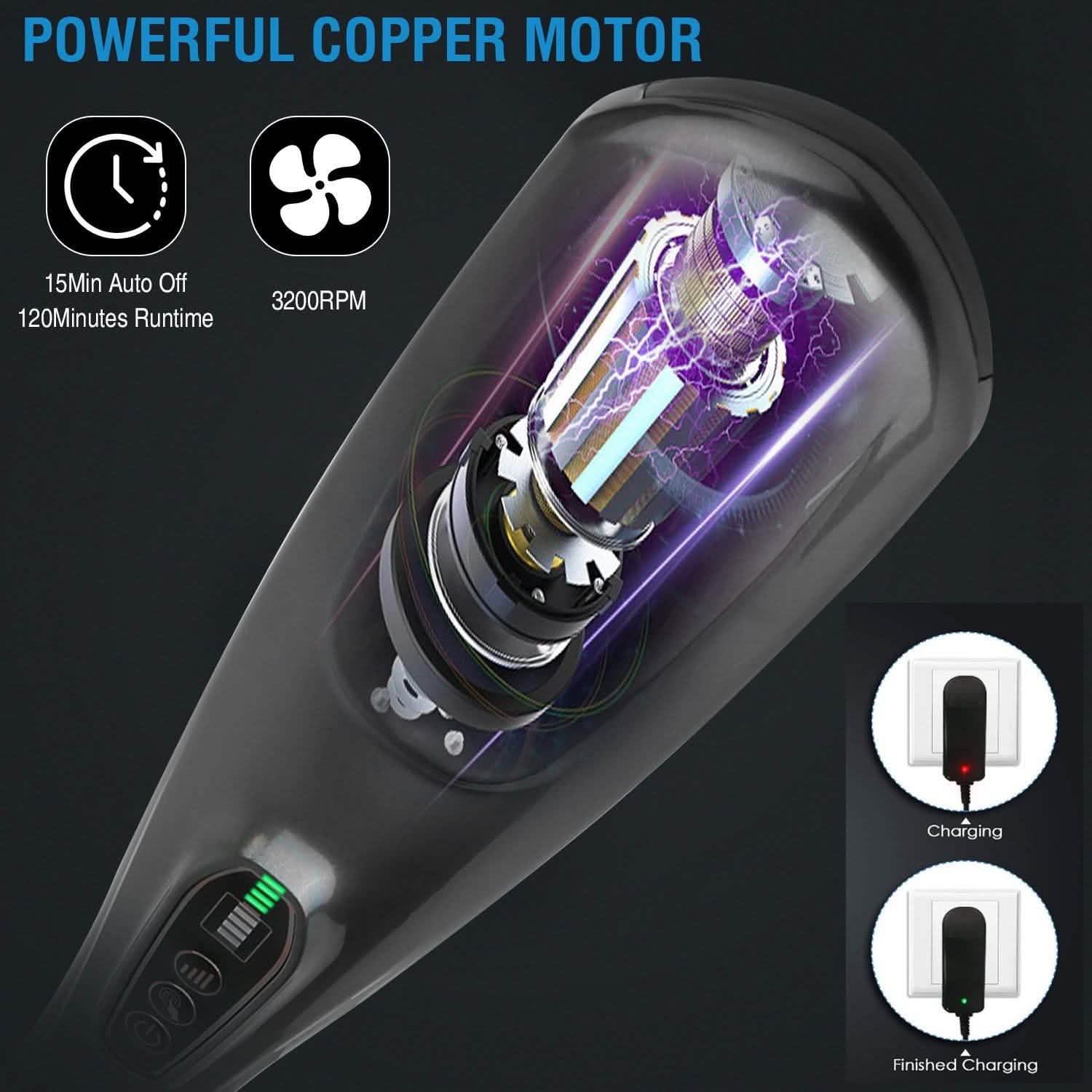 Cordless Handheld Back Massager