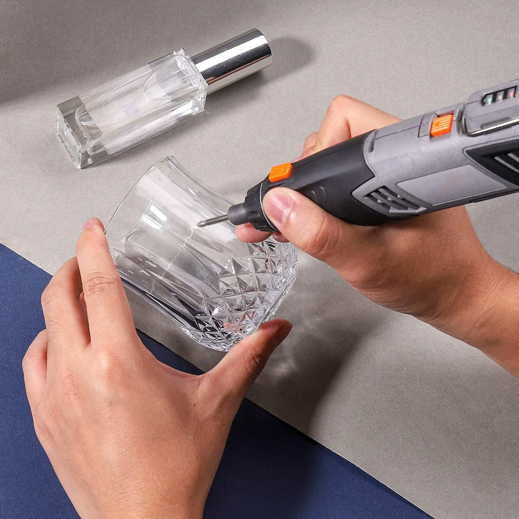 Cordless Rotary Tool 4V Power Portable Size with Versatile Accessories