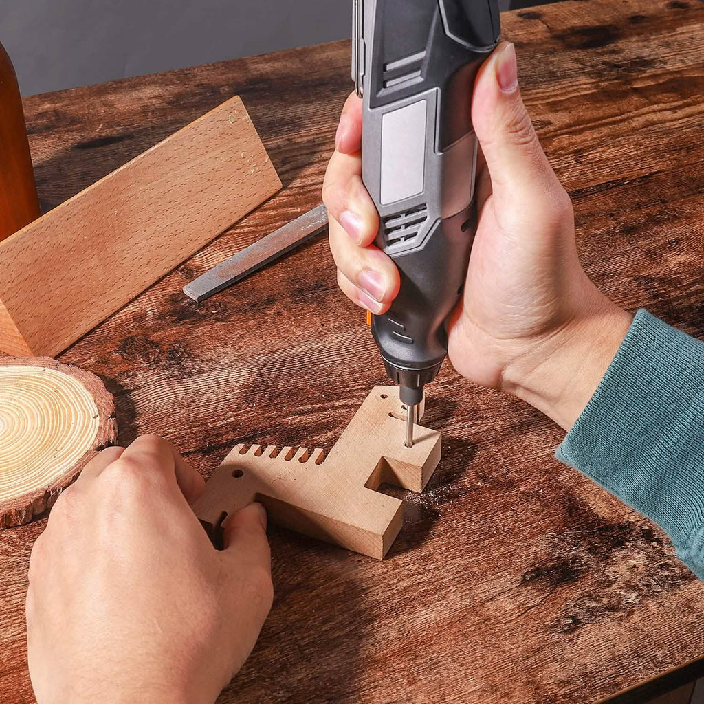 Cordless Rotary Tool 4V Power Portable Size with Versatile Accessories