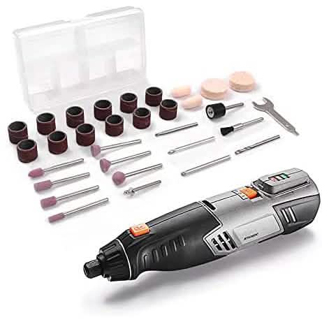 Cordless Rotary Tool 4V Power Portable Size with Versatile Accessories