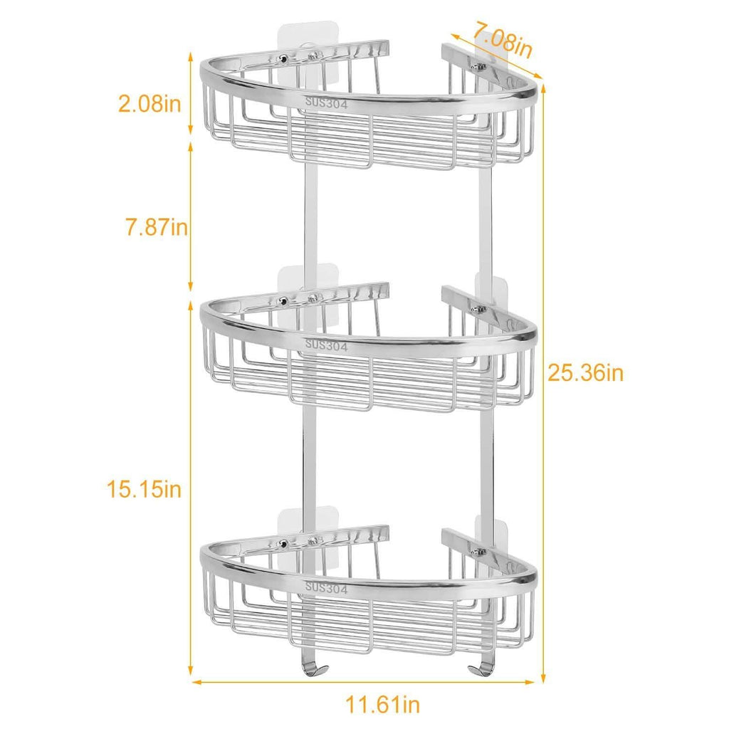 Corner Shower Caddy Shelf