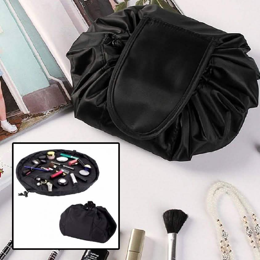 Cosmo Cinch and Go Drawstring Travel Makeup Bag