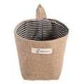 Cotton Linen Hanging Bag Home Gadget Storage Organizer